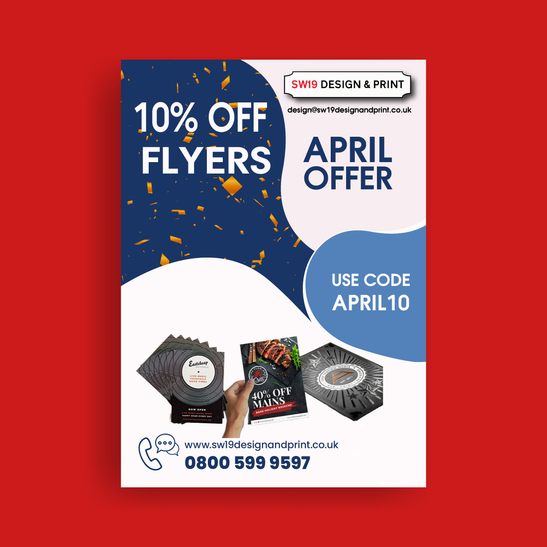 Latest - Descount and Vouchers- 10% OFF FLyers
